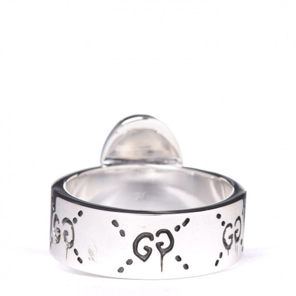 🥳💕HOST PICK💕🥳 Gucci Ghost Ring in Silver - Picture 3 of 12